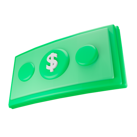 Dollar Note 3D Icon