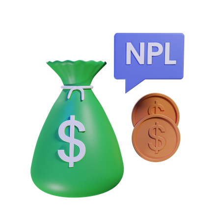 Dollar Npl  3D Icon