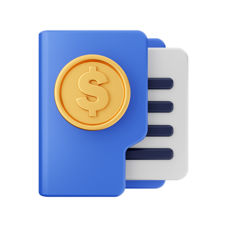 Dollar-Ordner  3D Icon