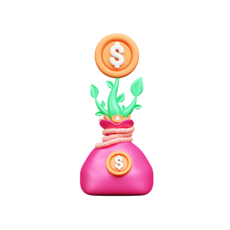 Dollarpflanze  3D Icon