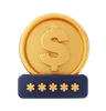 Dollar Pin