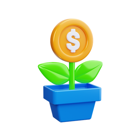 Dollar Plant  3D Icon