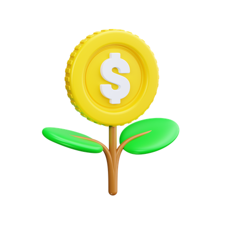 Dollar Plant  3D Icon