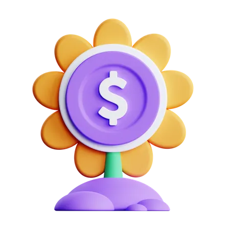 Dollar Plant  3D Icon