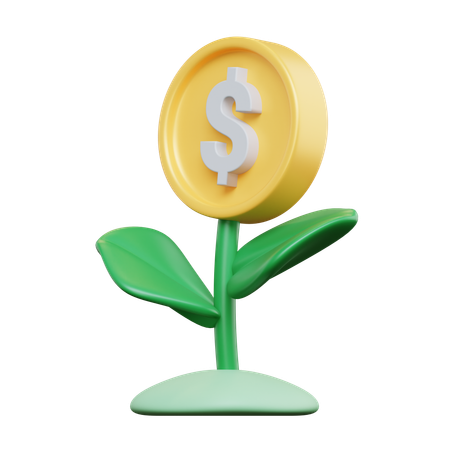 Dollar Plant  3D Icon
