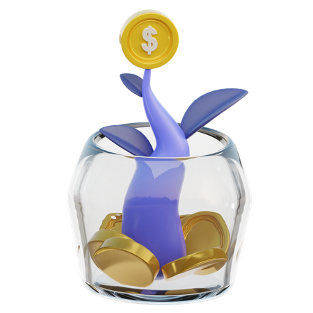 Dollar Plant  3D Icon