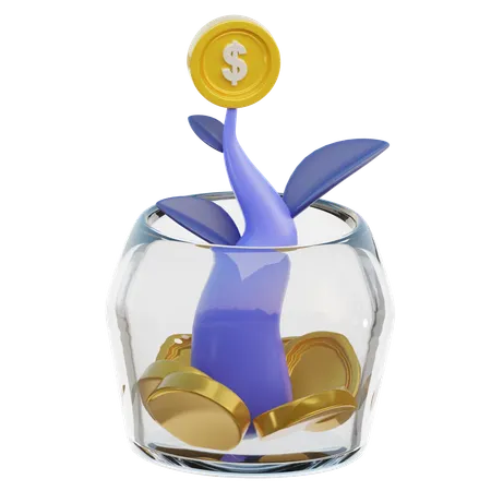 Dollar Plant  3D Icon