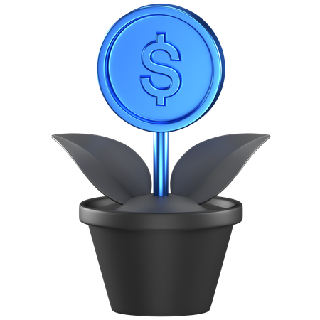 Dollar Plant  3D Icon