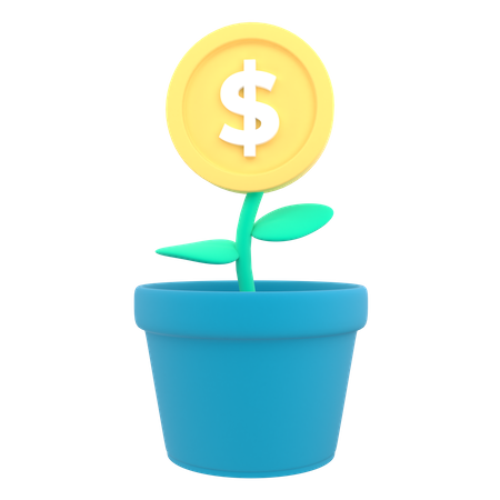 Dollar Plant  3D Icon