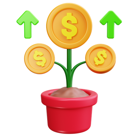 Dollar Plant  3D Icon