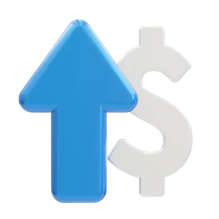 Dollar Rate  3D Icon