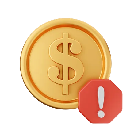 Dollar Report  3D Icon