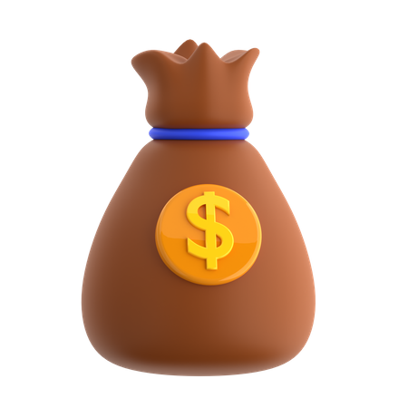 Dollar Sack  3D Icon