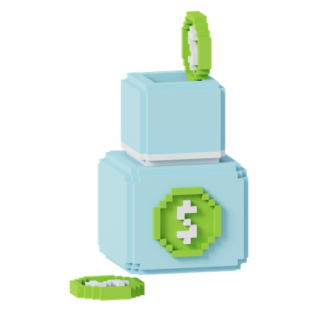 Dollar Sack  3D Icon