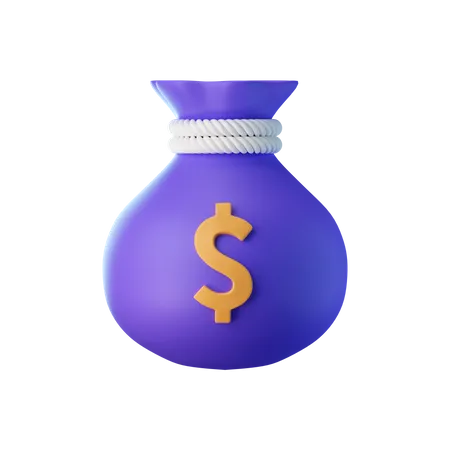 Dollar Sack  3D Icon