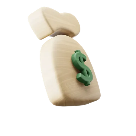 Dollar Sack  3D Icon