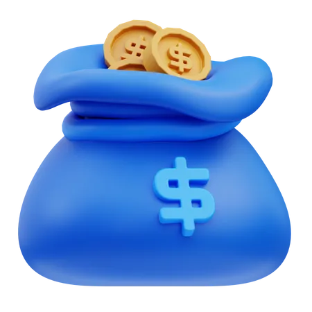 Dollar Sack  3D Icon