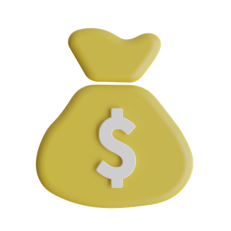 Dollar Sack  3D Icon