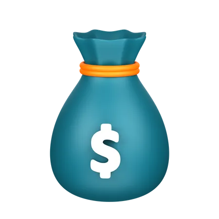 Dollar Sack  3D Icon