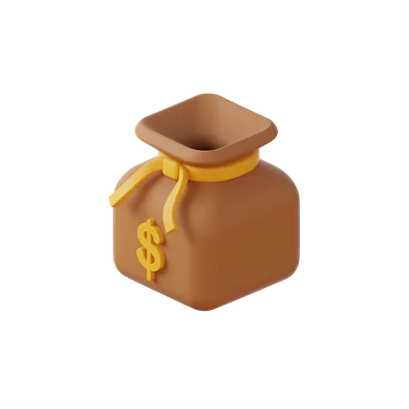 Dollar Sack  3D Icon