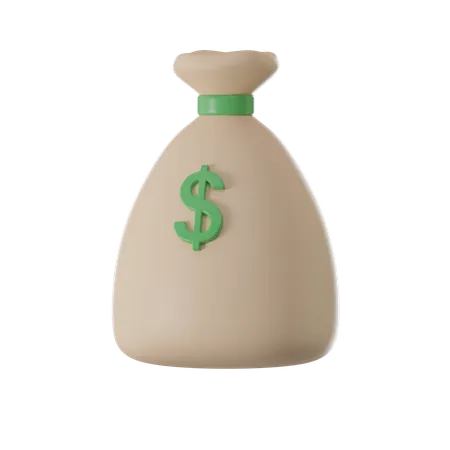 Dollar Sack  3D Icon