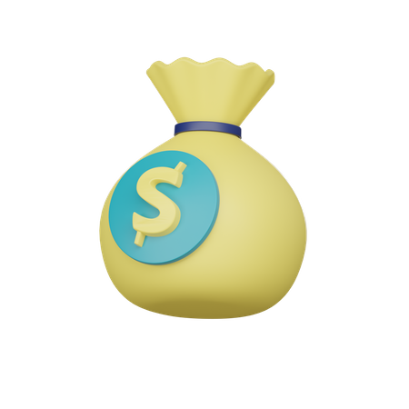 Dollar Sack  3D Icon