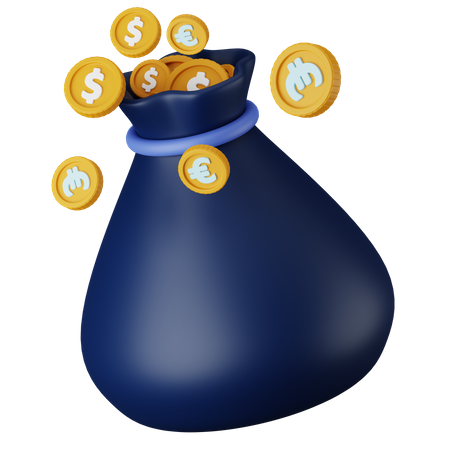 Dollar Sack  3D Icon