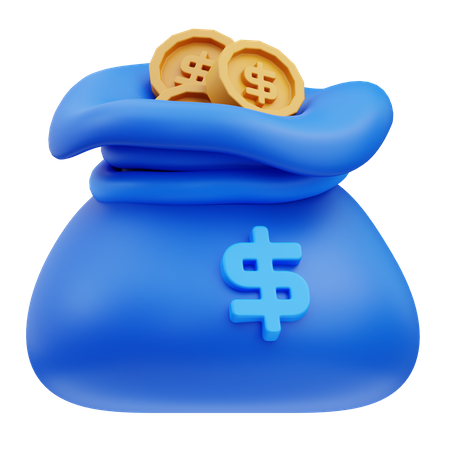 Dollar Sack  3D Icon