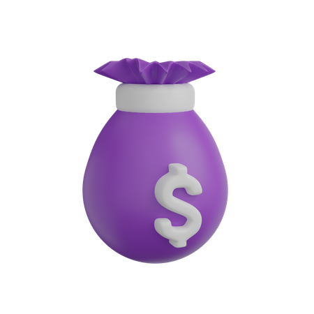 Dollar Sack  3D Icon