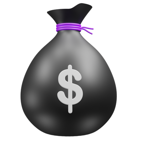 Dollar Sack  3D Icon