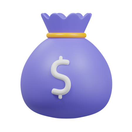 Dollar Sack  3D Icon