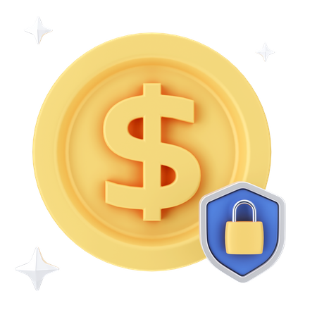 Dollar Safety  3D Icon