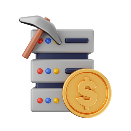 Dollar Server  3D Icon
