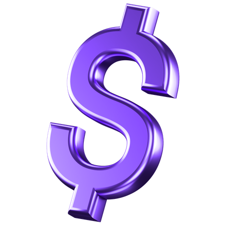 Dollar Shield  3D Icon