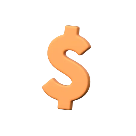Dollar Sign 3 D Icon Symbolizes Currency And Financial Value Presenting The Iconic Dollar Symbol In A Dynamic Three Dimensional Format 3D Icon