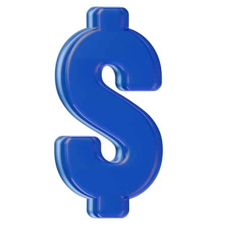 Dollar Sign  3D Icon