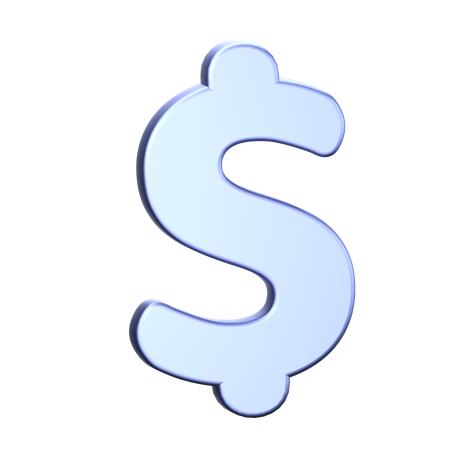 Dollar Sign  3D Icon