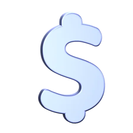 Dollar Sign  3D Icon