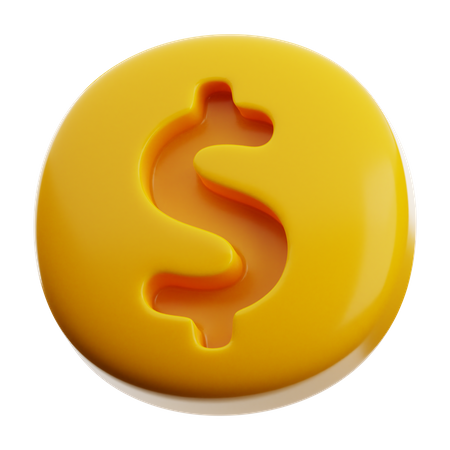 Dollar Sign  3D Icon