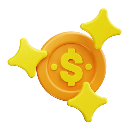 Dollar Sign  3D Icon