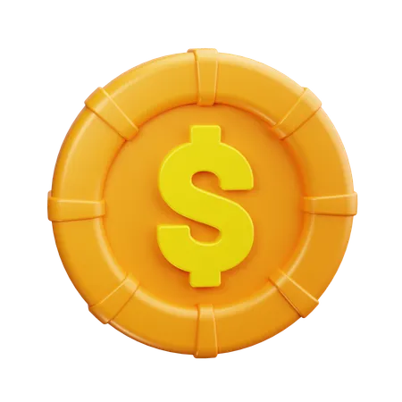 Dollar Sign  3D Icon