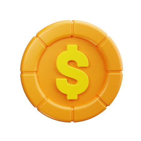 Dollar Sign  3D Icon