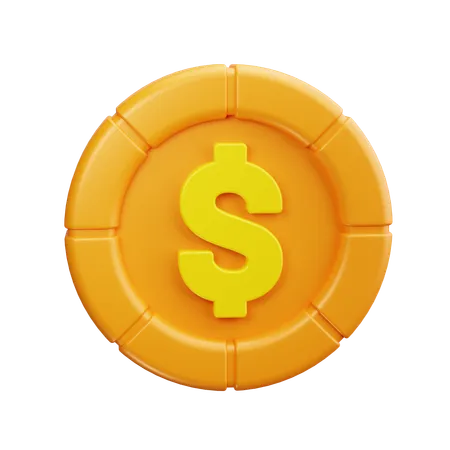 Dollar Sign  3D Icon