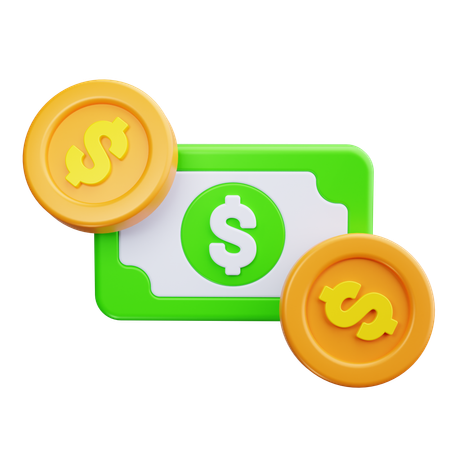 Dollar Sign  3D Icon