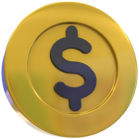 Dollar Sign  3D Icon