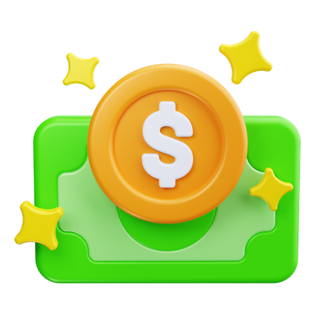 Dollar Sign  3D Icon