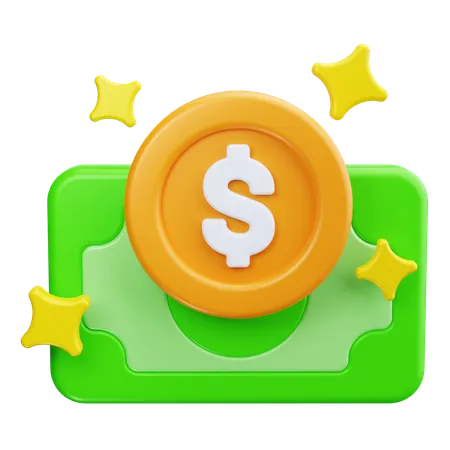 Dollar Sign  3D Icon