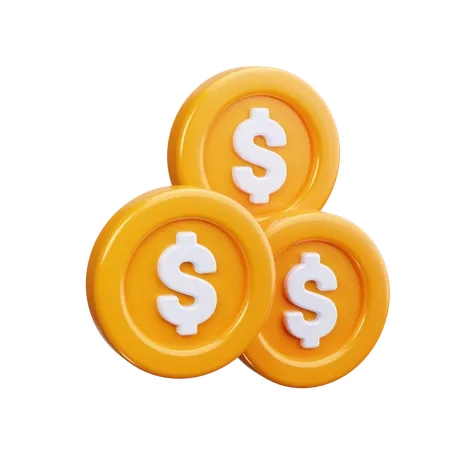 Dollar Sign  3D Icon