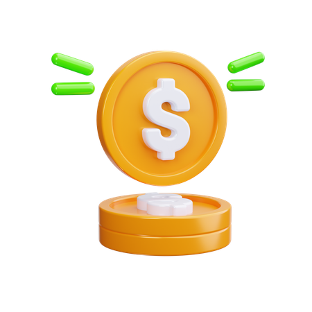 Dollar Sign  3D Icon
