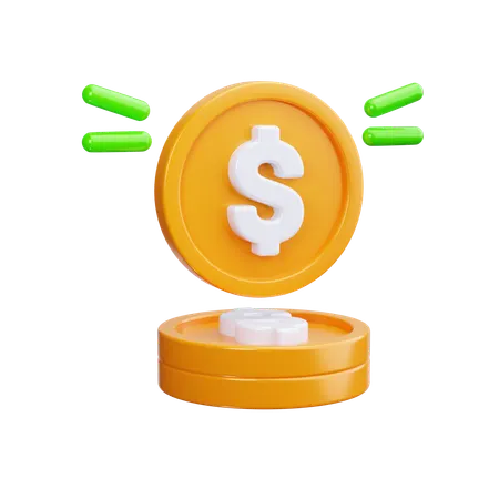 Dollar Sign  3D Icon